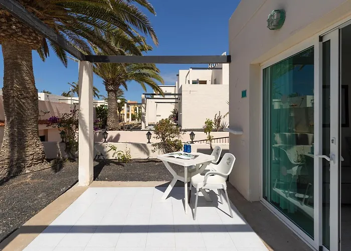 Homeforguest 13 Con Terraza Y Piscina En Aparthotel Corralejo