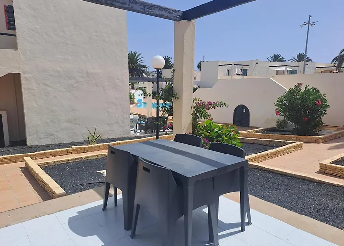 Apartahotel Homeforguest 13 Con Terraza Y Piscina En Corralejo